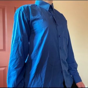 Royal Blue Button Down
